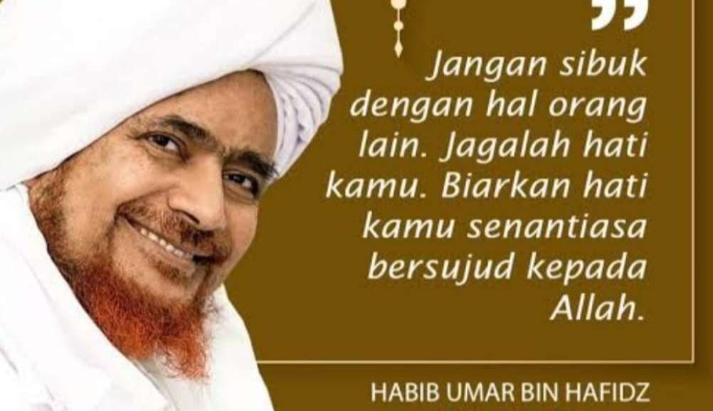 Habib Umar bin Hafidz. (Foto: dok/ngopibareng.id)