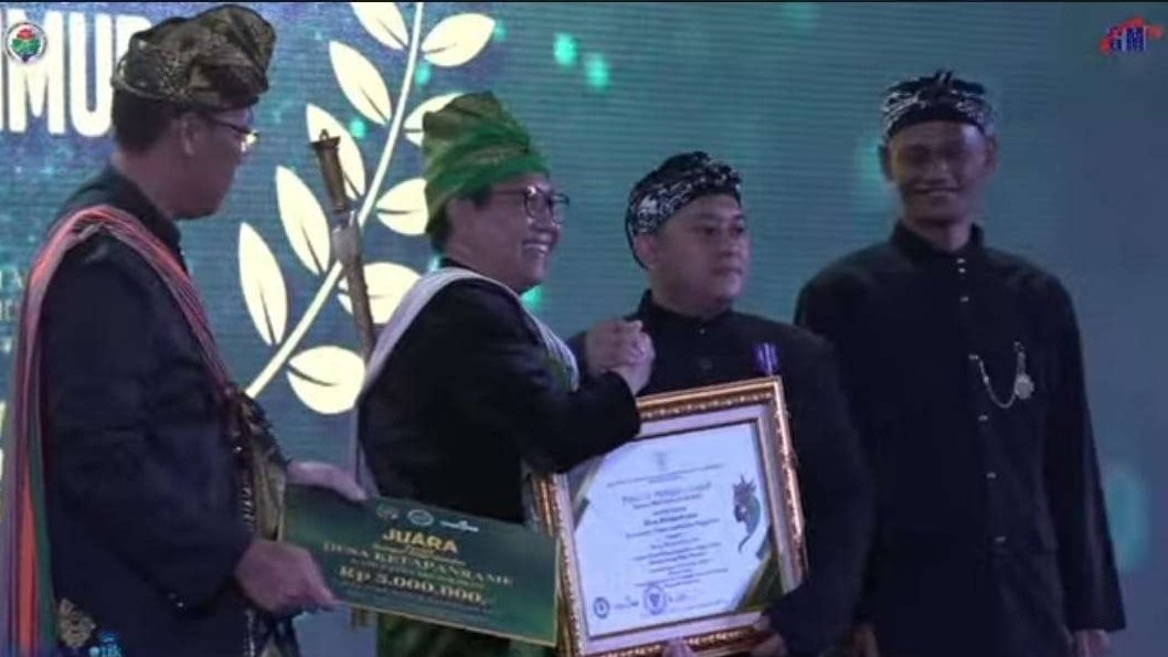 Desa Wisata Ketapanrame, Kabupaten Mojokerto, Jawa Timur terpilih menjadi pemenang Desa Wisata Nusantara tahun 2023 Kemendes PDT. (Foto: Tangkapan Video Youtube)