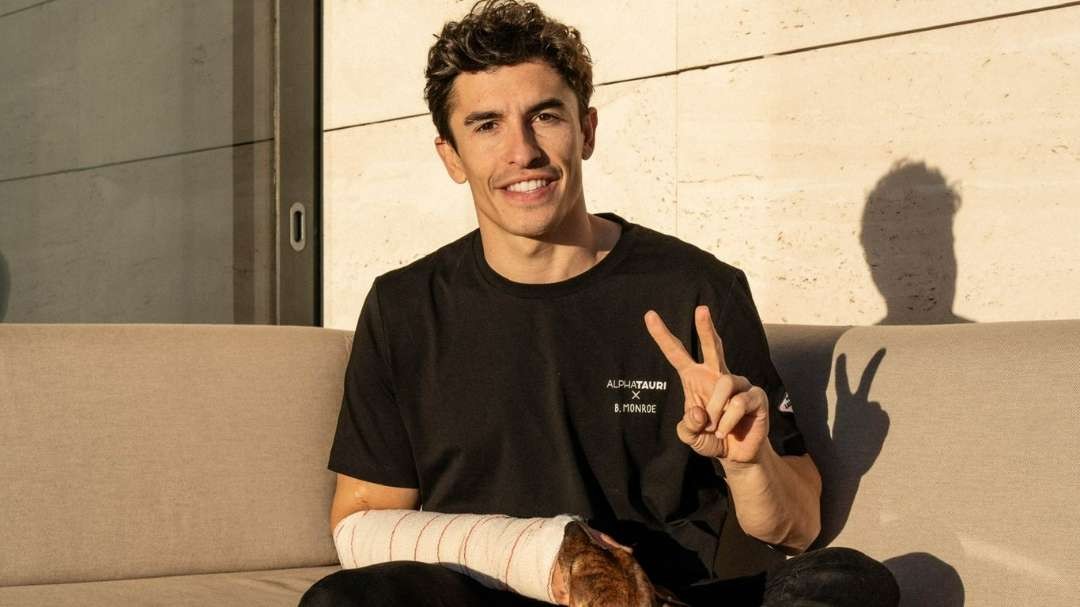 Marc Marquez menjalani operasi pompa lengan agar tampil maksimal di MotoGP 2024 mendatang