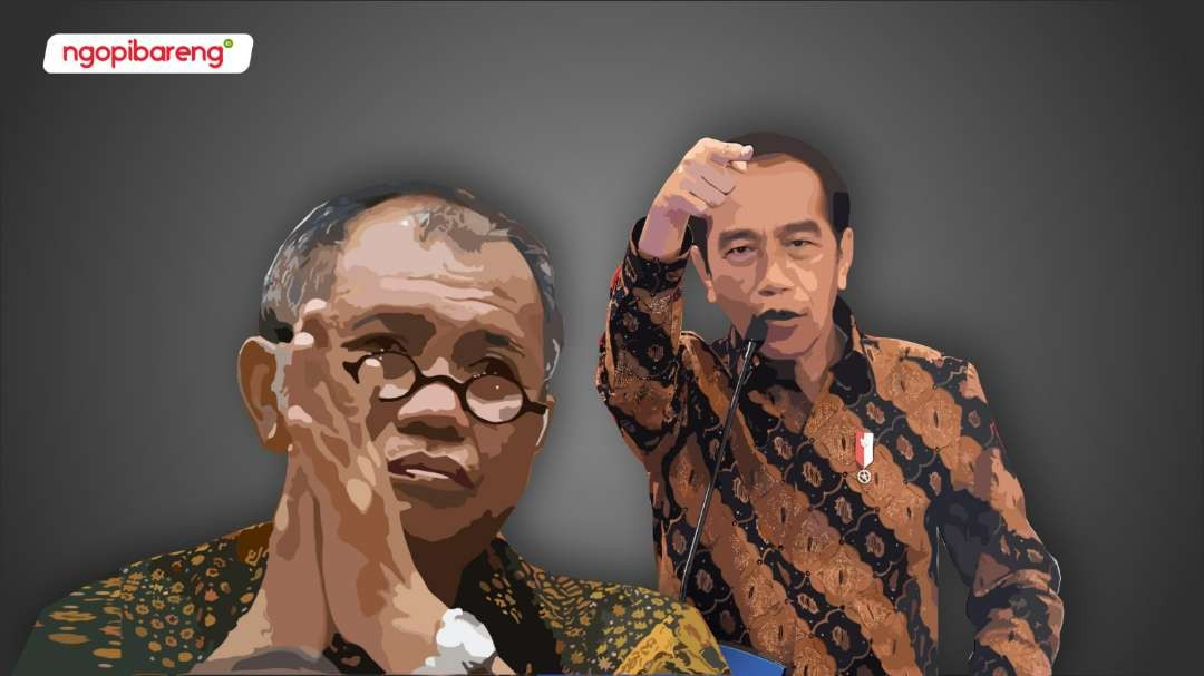 Mantan Ketua KPK Agus Rahadjo menceritakan ketika dirinya pernah diminta menghentikan kasus E-KTP Setya Novanto. (Candra/Ngopibareng.id)