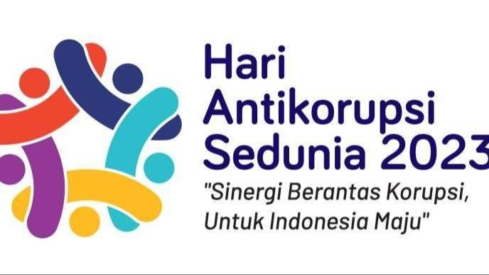 Logo Hari Antikorupsi Sedunia yang turut diperingati oleh Indonesia. (Foto: Dokumentasi KPK)