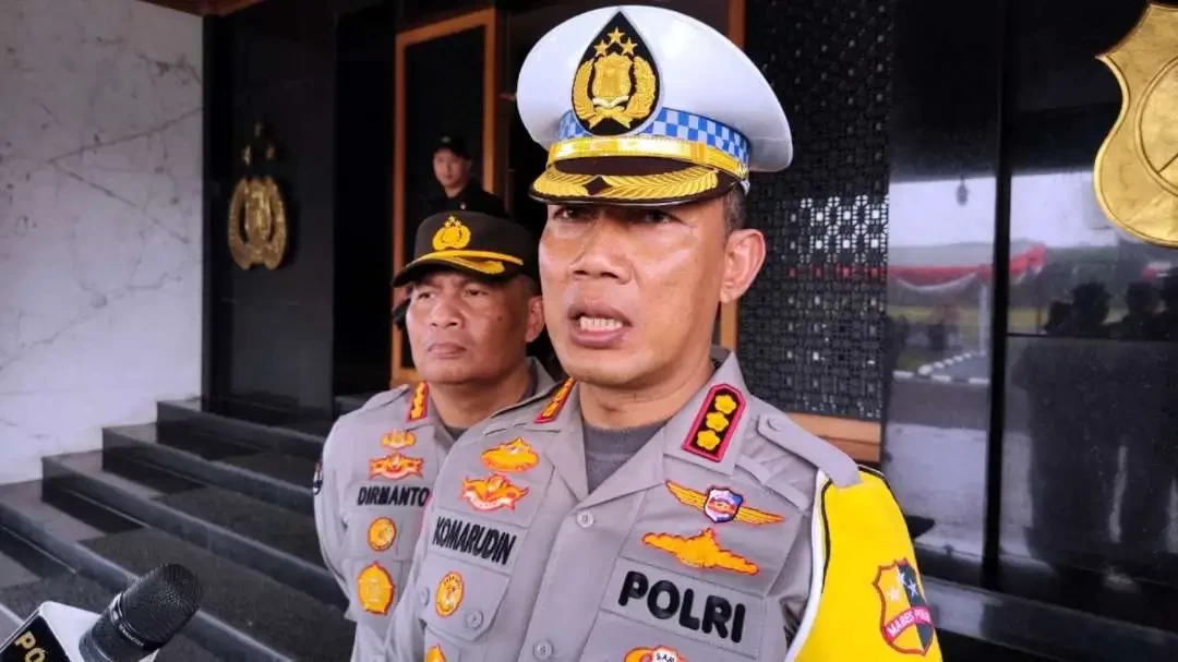 Kombes Polisi Komarudin selaku Kepala Satuan Tugas Operasi Pengendalian Operasi Lilin Semeru 2023. (Foto: Fariz Yarbo/Ngopibareng.id)