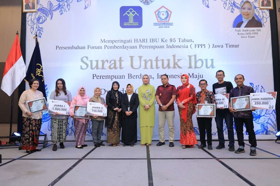 Balai Pemasyarakatan (Bapas) Surabaya memperingati Hari Ibu. (Foto: Kemenkumham Jatim)