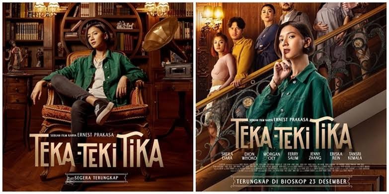 Poster film Teka-Teki Tika, tayang di Trans 7, Senin 25 Desember 2023. (Foto: Starvision)