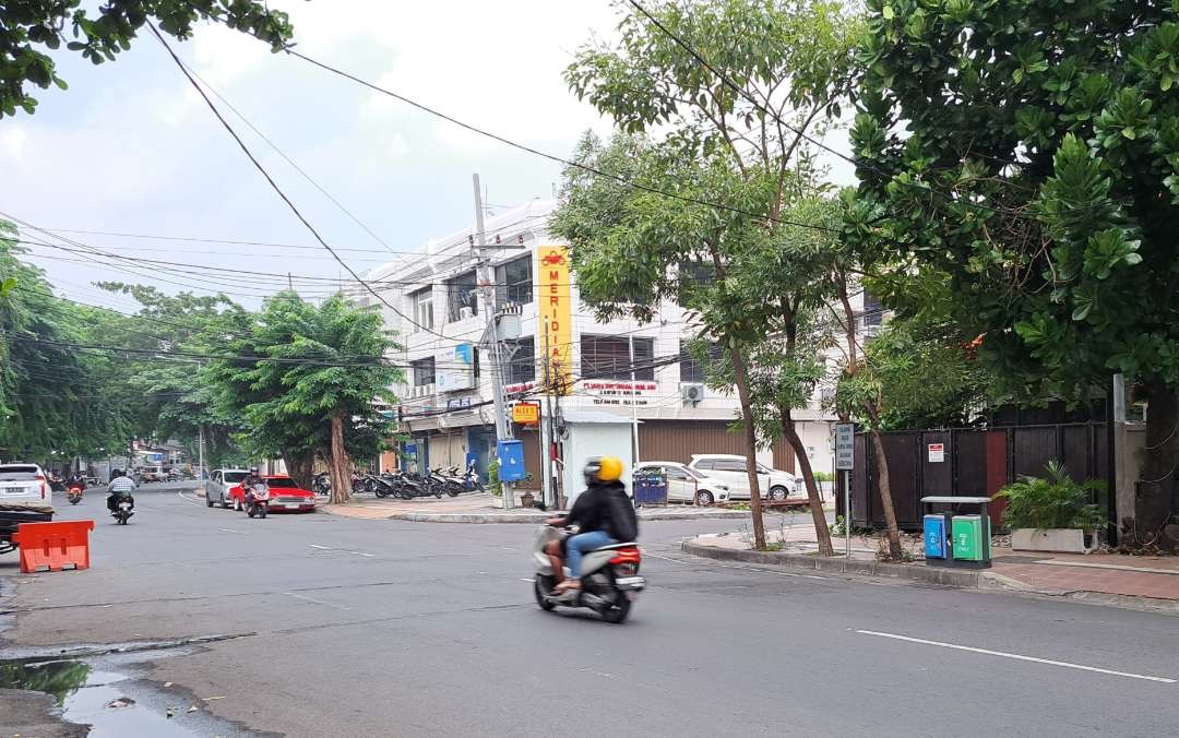 Foto ilustrasi jalanan lengang di Kota Surabaya selama libur Nataru. (Foto: Pita Sari/Ngopibareng.id)