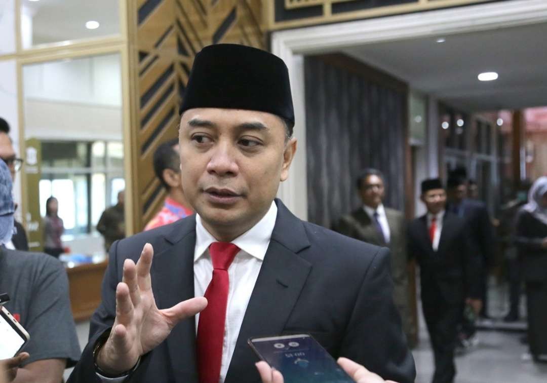 Walikota Surabaya, Eri Cahyadi menghimbau semua pengelola dan pemilik wahana wisata mematikan alatnya aman. (Foto: Pita Sari/Ngopibareng.id)