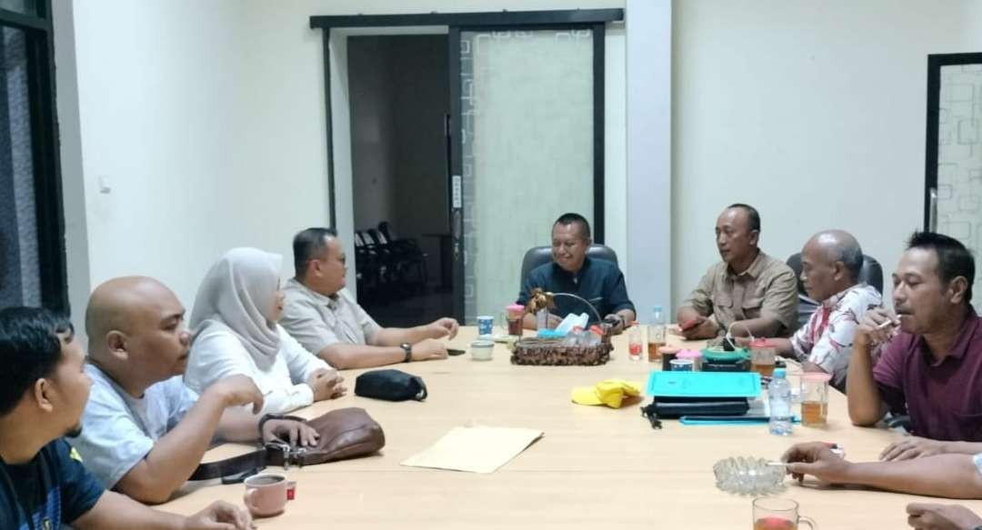 Rapat koordinasi pelaksaan HPN Jatim 2024 di Kantor PWI Jatim (Foto: Dok PWI Jember)