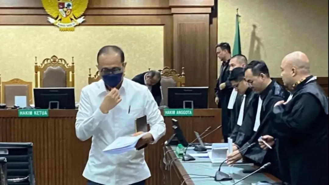 Majelis Hakim Tipikor Pengadilan Negeri Jakarta Pusat memvonis terdakwa Rafael Alun Trisambodo dengan hukuman 14 tahun penjara. (Foto: Ant)