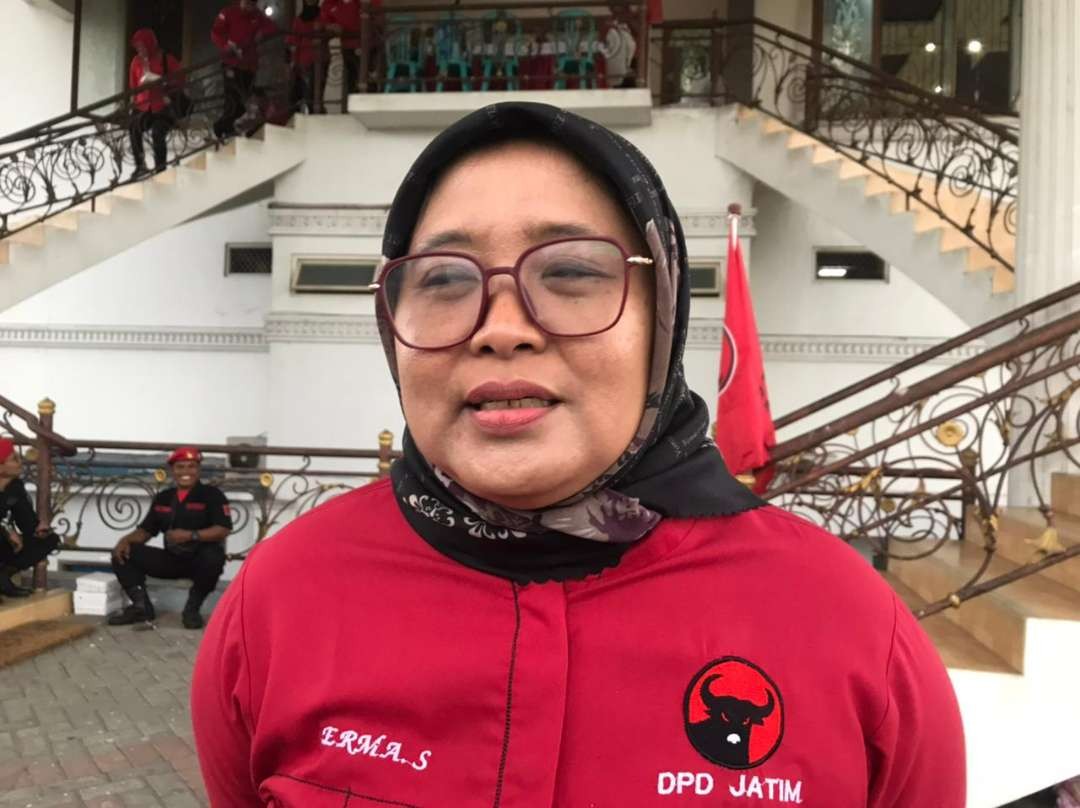 Wakil Ketua DPD PDI Perjuangan Jawa Timur, Erma Susanti. (Foto: Choirul Anam/Ngopibareng,id)