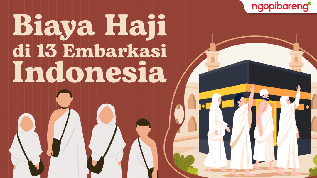 Ilustrasi biaya jemaah haji Indonesia 2024. (Ilustrasi: Chandra Tri Antomo/Ngopibareng.id)