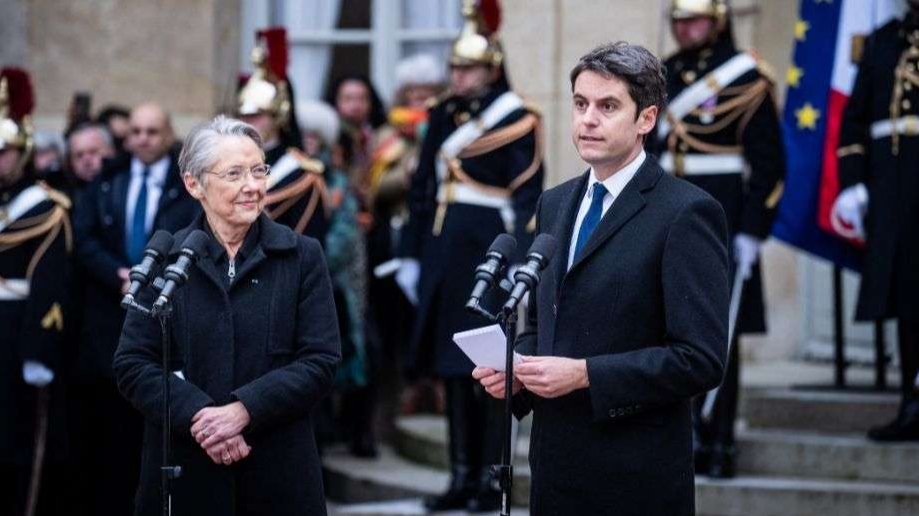 Perdana Menteri (PM) Prancis baru, Gabriel Attal, menggantikan Elisabeth Borne yang mengundurkan diri. (Foto: X)