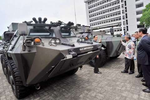 Ilustrasi kekuatan militer Indonesia. (Foto: Setpres)