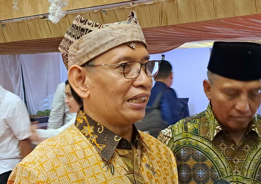 Rektor Unair, Prof Nasih saat ditemui di Forum Rektor yang digelar di Unesa. (Foto: Pita Sari/Ngopibareng.id)