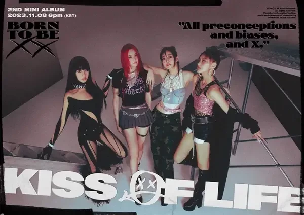 Girl Group Rookie Kiss of Life (sumber: KstationTV)