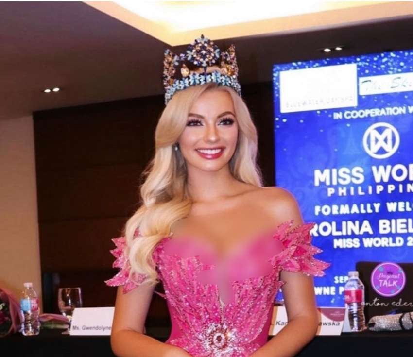 Miss World Karolina Bielawska asal Polandia. (Foto: Instagram Miss World)