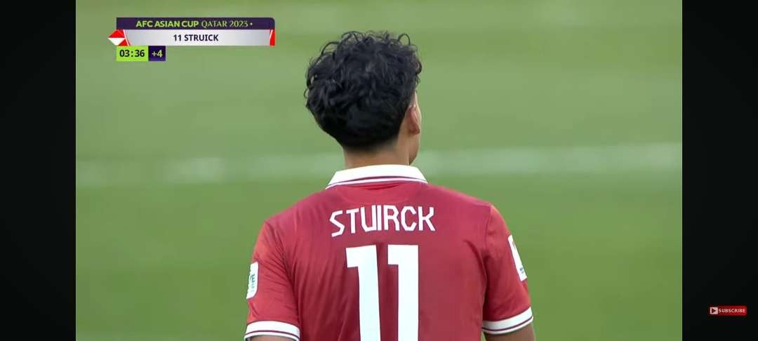 Typo nama Rafael Struick jadi Stuirck. (Foto: X)