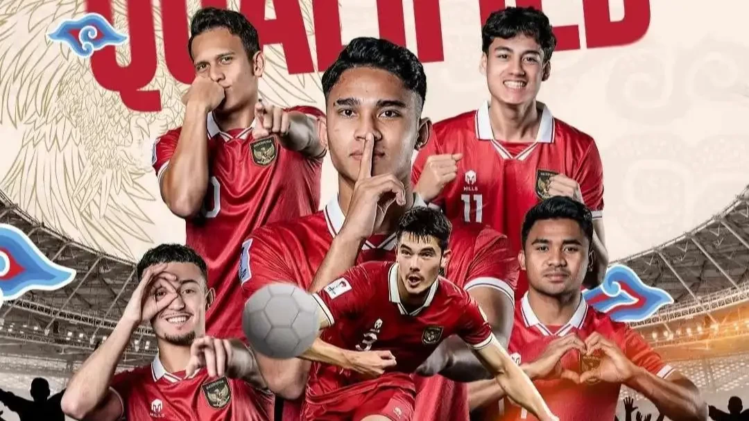 PSSI umumkan Indonesia lolos ke babak 16 besar Piala Asia 2023. (Foto: PSSI)
