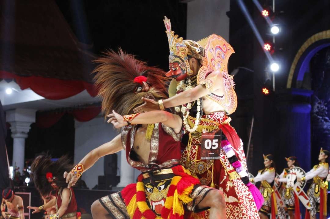 Festival Nasional Reog Ponorogo (FNRP) masuk Kharisma Event Nusantara (KEN). Festival digelar saat Hari Jadi Kabupaten Ponorogo dan Grebeg Suro. (Foto: dok. kominfo)