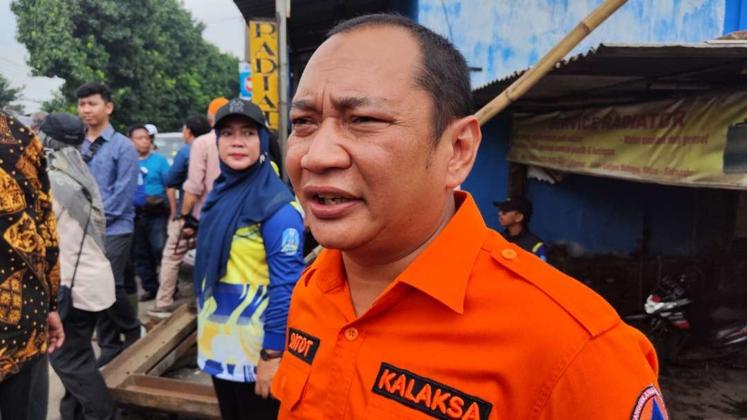 Kepala Pelaksana BPBD Jatim, Gatot Soebroto. (Foto: Fariz Yarbo/Ngopibareng.id)