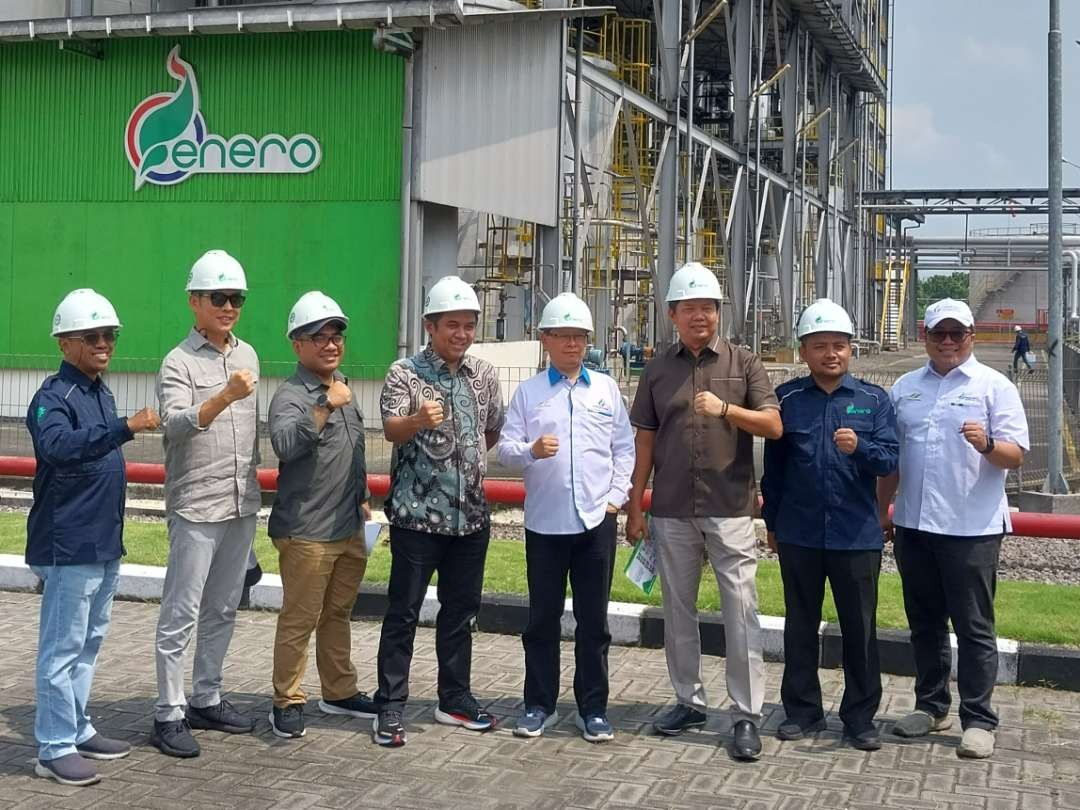 Kementerian BUMN Kunjungi Pabrik Bioetanol Enero. (Foto: PTPN I)