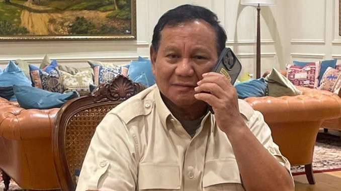 Capres sekaligus Menteri Pertahanan (Menhan) Prabowo Subianto menerima ucapan atas hasil Pemilu 2024 dari sejumlah pejabat dunia. (Foto: X @prabowo)