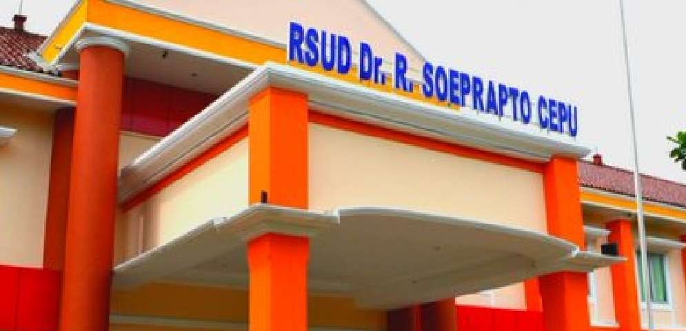 Rumah Sakit Umum Daerah (RSUD) dr. R. Soeprapto Cepu.