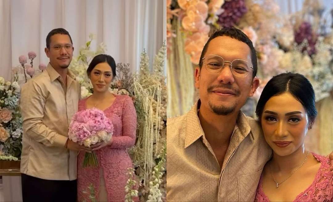 Angga Puradiredja vokalis Maliq & D'Essentials menikahi Dewi Andarini, adik ipar Ryan D'Masiv, Rabu 28 Februari 2024, sekaligus kado ulang tahun ke-44, hari ini, Kamis 29 Februari 2024. (Foto: Instagram)