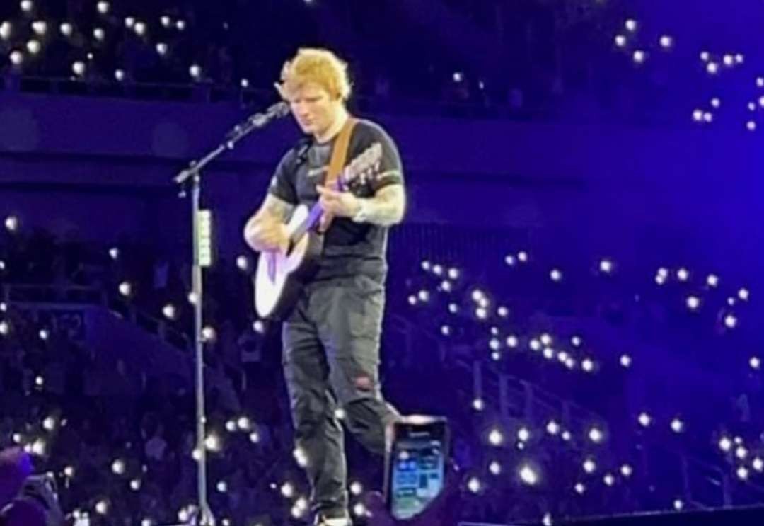 Konser Ed Sheeran: +–=÷× Tour di Jakarta International Stadium (JIS), Sabtu 2 Maret 2024. (Foto: Instagram)