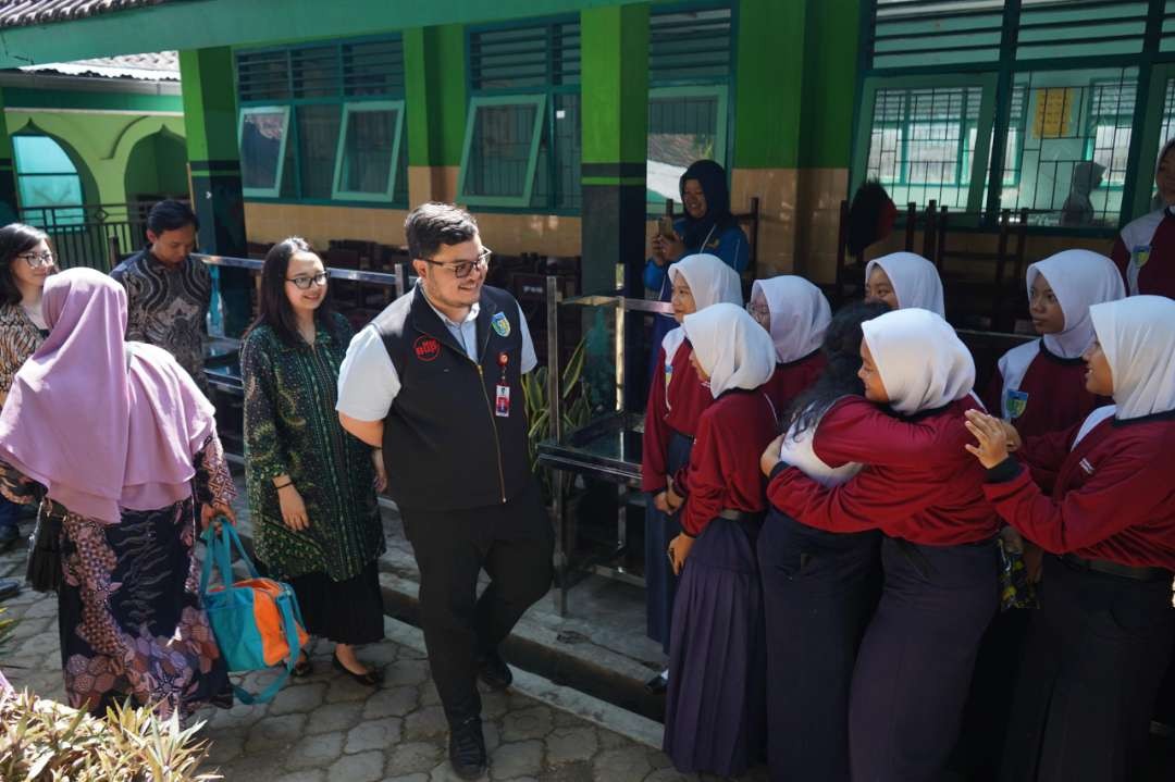 Sosialisasi PPDB SMA Boarding School, Mas Dhito Komitmen Berikan Sekolah Gratis Bagi Warganya (Foto: Istimewa)
