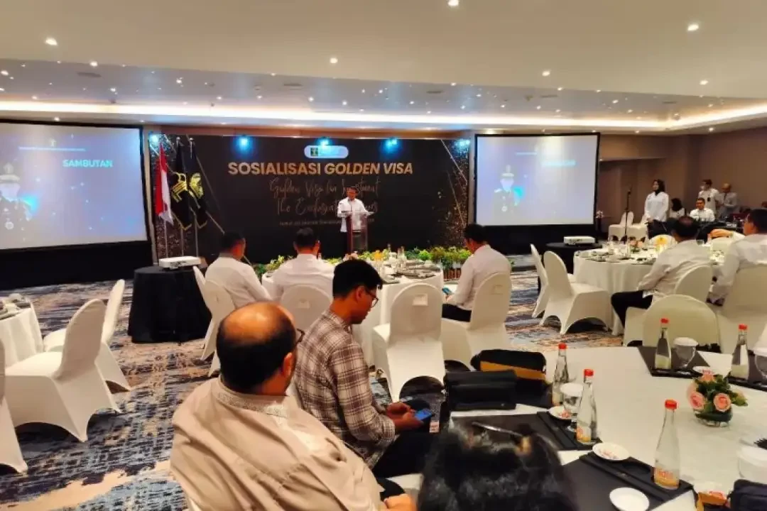 Kantor Imigrasi Kelas I Khusus TPI Surabaya meluncurkan golden visa di Jawa Timur sebagai upaya untuk membantu peningkatan investasi. (Foto: Dok Kemenkumham)