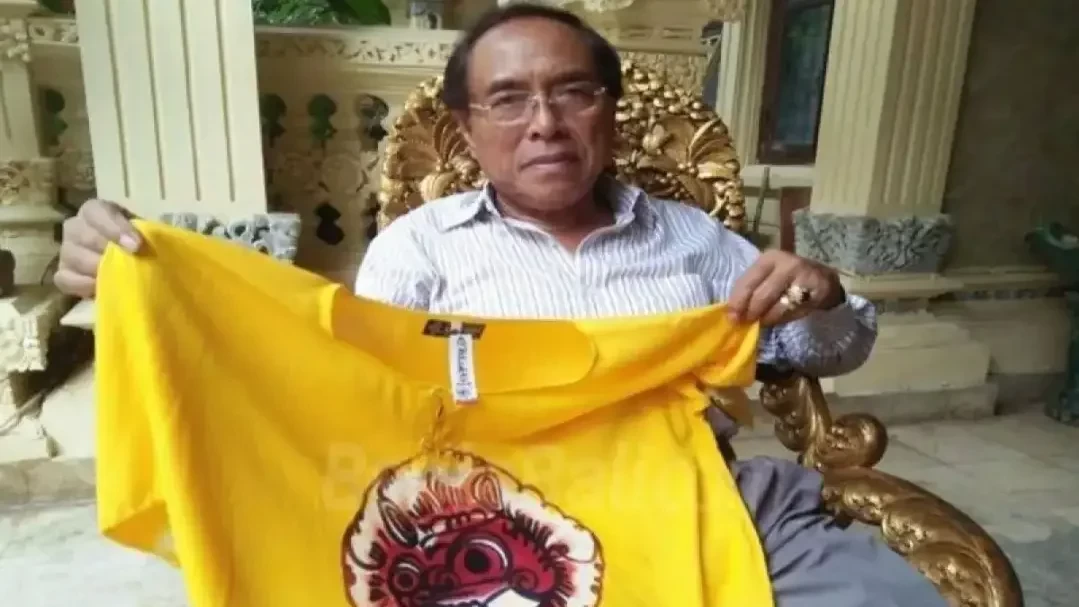 Pande Ketut Krisna, pencipta kaos barong Bali. (Foto: Antara)