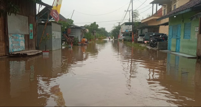 Hujan deras mengguyur wilayah Pasuruan, sejak Jumat 8 Maret 2024. Sejumlah wilayah di Kecamatan Grati, Winongan dan Rejoso, mengalami banjir. (Foto: Pasuruankab.go.id)