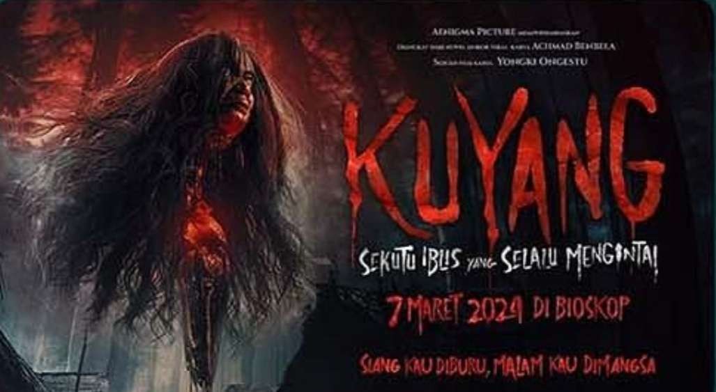 Poster film Kuyang: Sekutu Iblis yang Selalu Mengintai, usung mitologi Kalimantan. (Foto: Instagram)