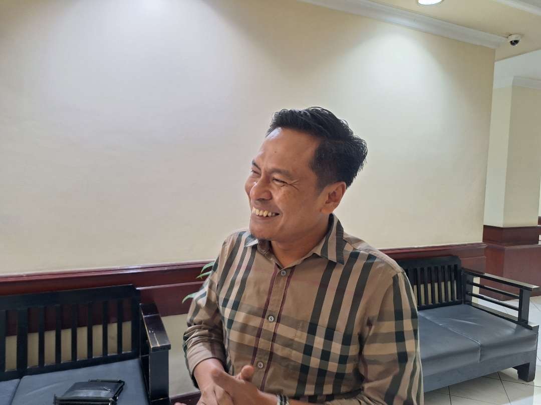 Ketua DPD Golkar Kota Surabaya Arif Fathoni meminta seluruh perwakilan parpol di Kota Surabaya, membuat koalisi gotong royong. (Foto: Julianus Palermo/Ngopibareng.id)