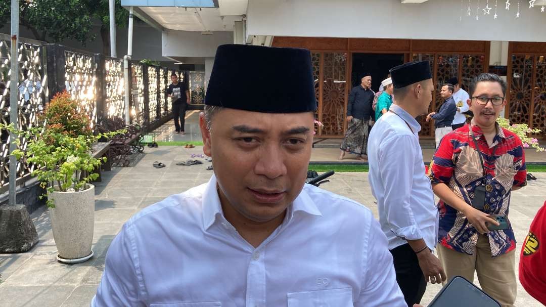 Walikota Surabaya, Eri Cahyadi saat menggungkapkan patroli gabungan selama Ramadhan. (Foto: Humas Pemkot Surabaya)