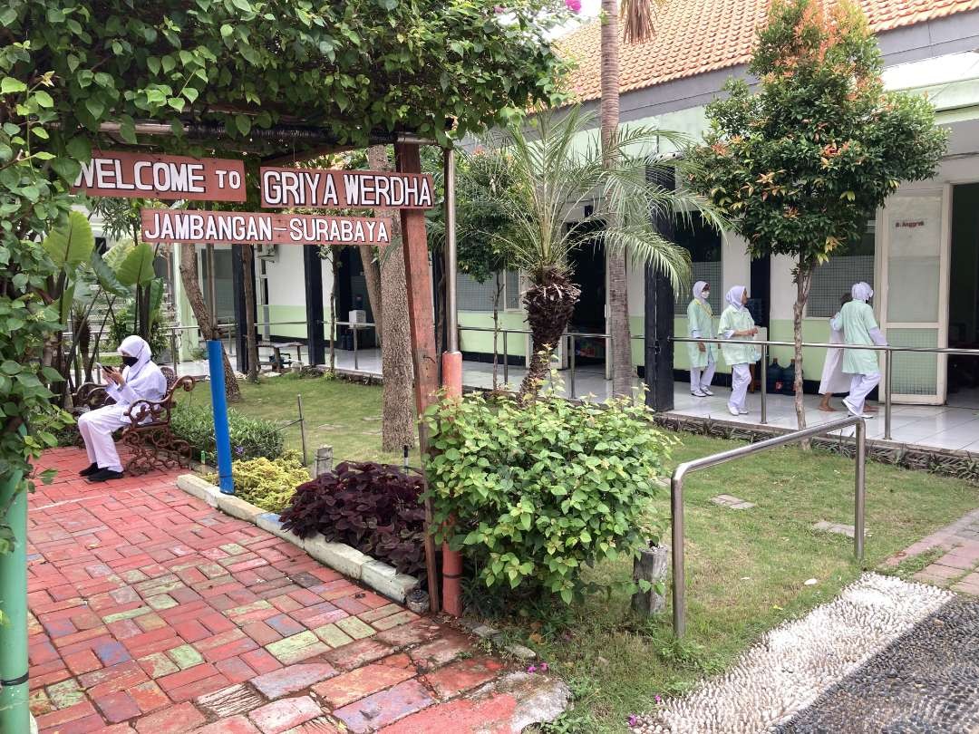 Suasana Panti Griya Werdha Jambangan, yang akan diproyeksikan menjadi Sekolah Bibit Unggul oleh Pemkot Surabaya. (Foto: Humas Pemkot Surabaya)