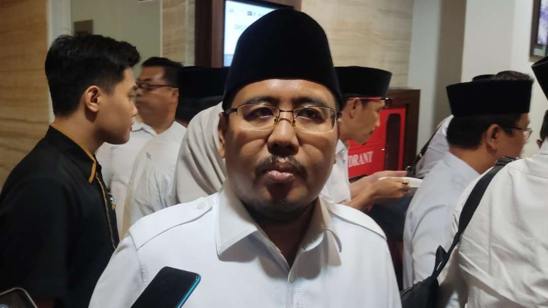 Ketua Gerindra Jatim, Anwar Sadad, ungkap peningkatan jumlah kursi di Pemilu 2024. (Foto: Fariz Yarbo/Ngopibareng.id)