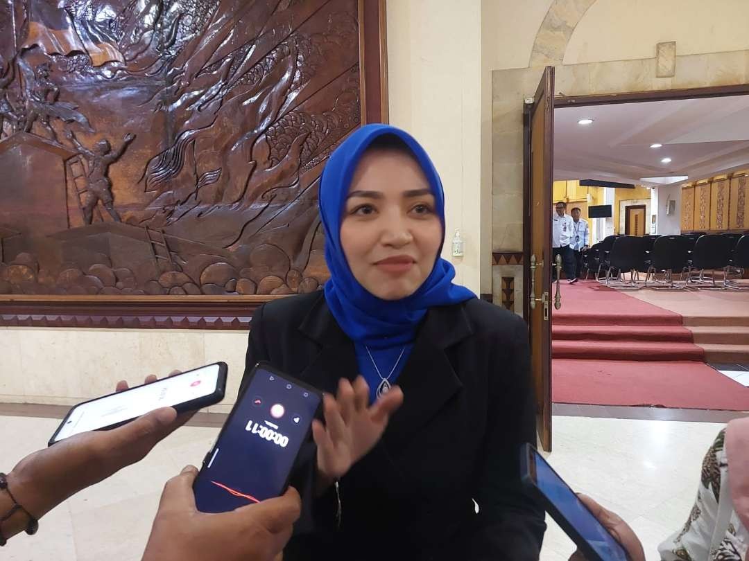 Anggota Komisi D DPRD Kota Surabaya, Juliana Evawati. (Foto: Julianus Palermo/Ngopibareng.id)
