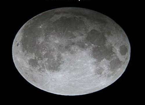 Gerhana Bulan Penumbra yang diprediksi terlihat pada Senin 25 Maret 2024. (Foto: dok bmkg)