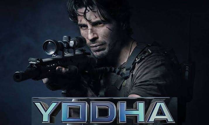 Aksi aktor Bollywood, Sidharth Malhotra di film Yodha. (Foto: Instagram)