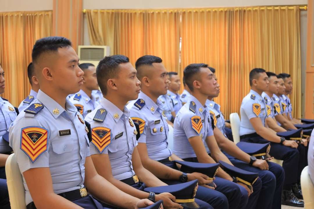Sebanyak 44 Taruna Politeknik Ilmu Pemasyarakatan (Poltekip) Angkatan ke-55 mulai melakukan program Tri Dharma Perguruan Tinggi. (Foto: Kemenkumham)