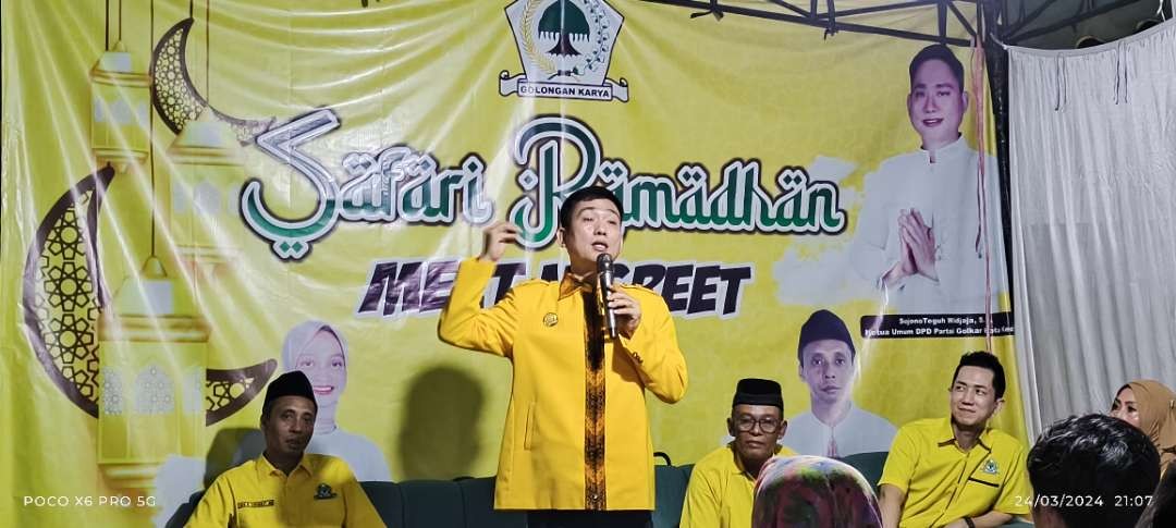 DPD Partai Golkar Kota Kediri mulai kenalkan calon Walikota ke relawan. (Foto: Fendhy Lesmana/Ngopibareng.id)
