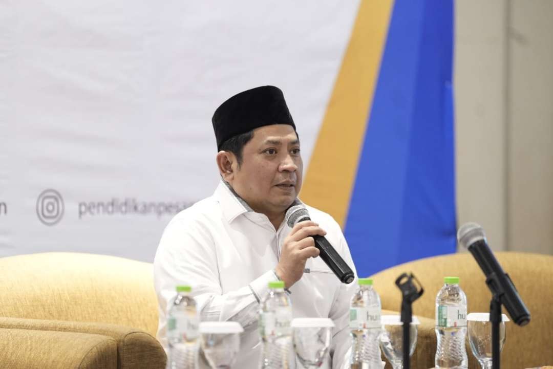 Direktur Jenderal Pendidikan Islam (Pendis) Muhammad Ali Ramdhani memastikan akan memberikan THR kepada Guru Pendidikan Agama Islam (PAI). (Foto: Dok Kemenag)