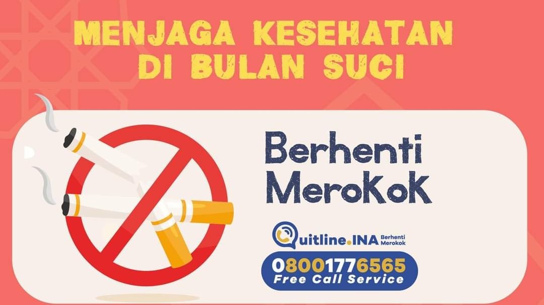Konseling berhenti merokok dari Kemenkes RI gratis untuk masyarakat umum. (Foto: Istimewa)