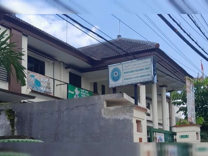 Kantor Pengadilan Agama Bojonenegoro. (Foto: Ahmad Sampurno/ ngopibareng.id)