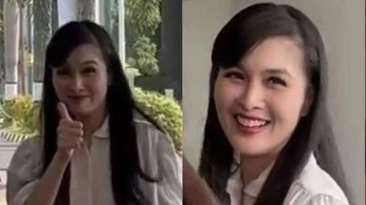 Senyum ramah Sandra Dewi tak hilang, meski ia ikut diperiksa terkait kasus dugaan korupsi timah suaminya, Harvey Moeis, Kamis 4 April 2024. (Foto: Instagram)