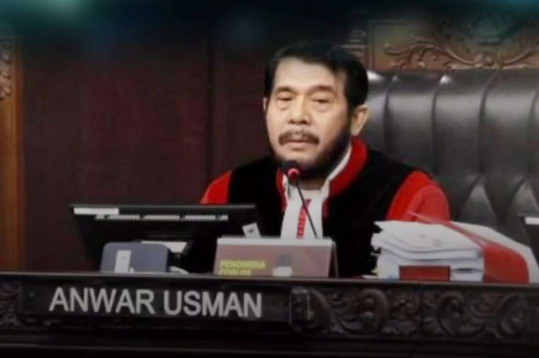 Anwar Usman, mantan Ketua MK. (Foto: Istimewa)