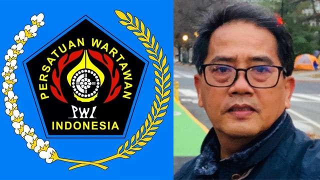 Persatuan Wartawan Indonesia (PWI) dan Bendahara Umum PWI Pusat, Marthen Selamet Susanto. (Foto:Ngopibareng.Id)