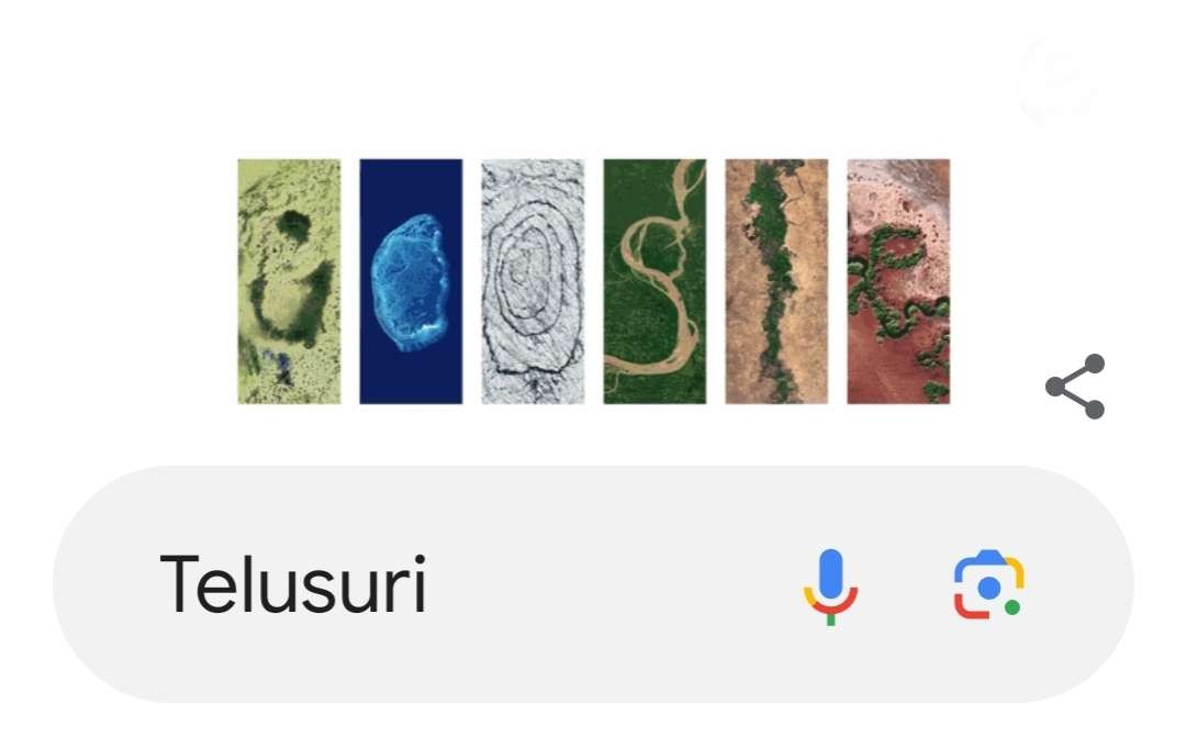 Google Doodle merayakan Hari Bumi, Senin 22 April 2024. (Foto: Tangkapan layar)