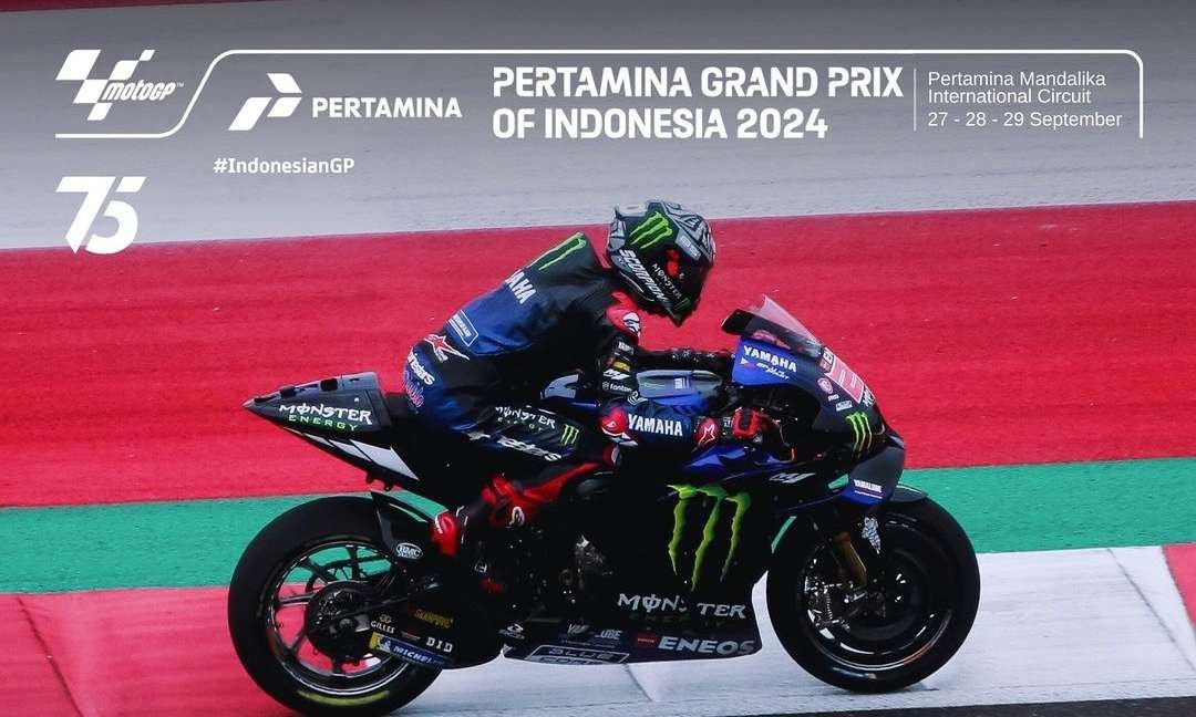 Tiket MotoGP Mandalika Lombok, Indonesia, sudah bisa dipesan dan ada promosi diskon. (Foto: Instagram)
